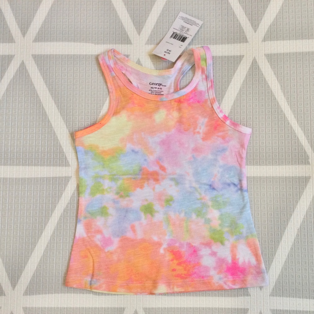 3/$20 - 🆕️ George Girls Tie Dye Tank Top XS